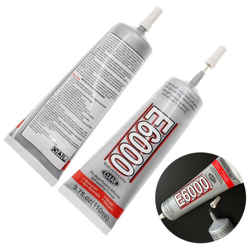 E6000 Glue 15ml / 25ml / 50ml for DIY Crystal Rhinestones Craft Tool Needles Epoxy Adhesive Strong fix for Jewelry Tool