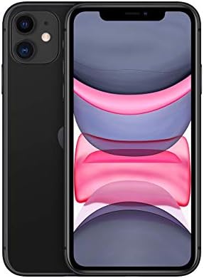 Apple iPhone 11 64GB, Black - Locked Cricket Wireless (Renewed)