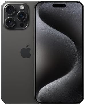 Apple iPhone 15 Pro Max / 256GB / Black Titanium - MU663LL/A (SIM Free)